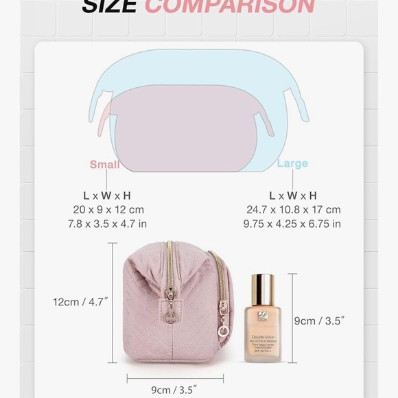 Purple Quilted Women's Bag size large - Picture 10 of 12